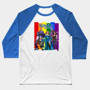 Kobold Character Prism Baseball T-Shirt